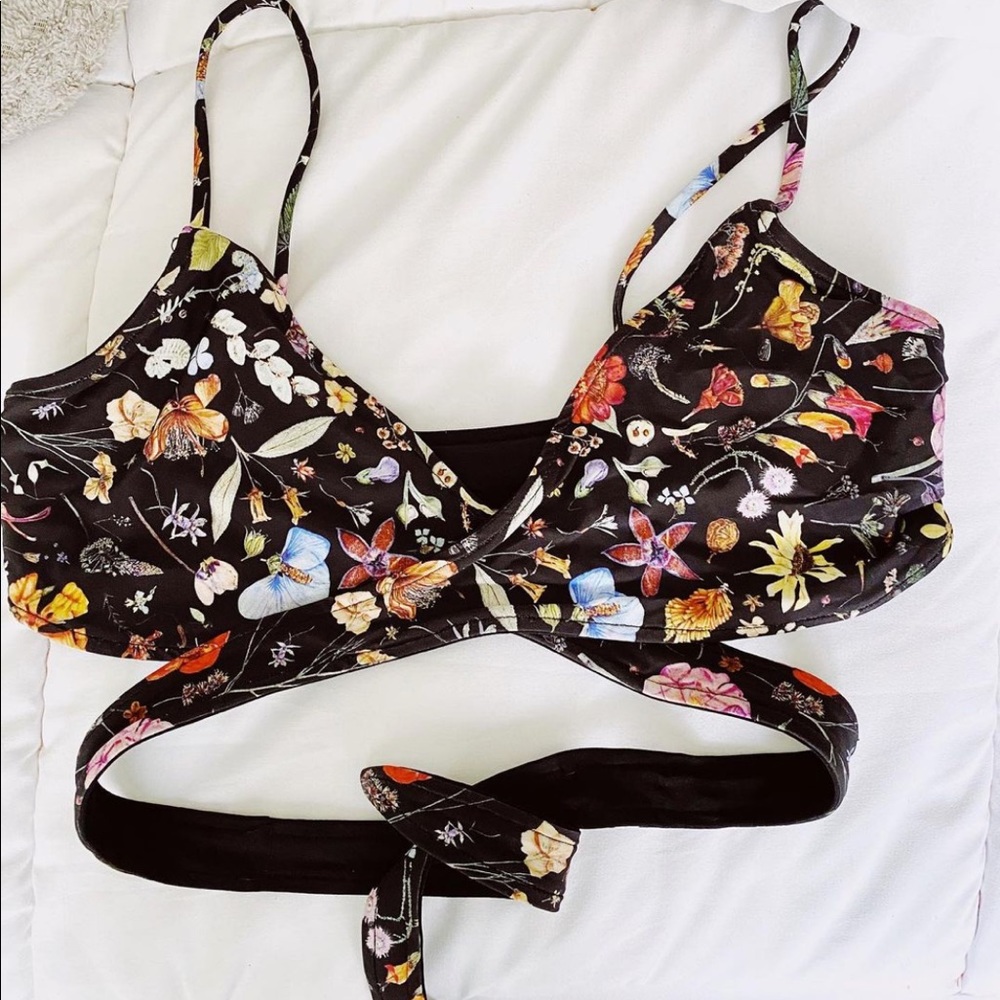 Billabong Floral Wrap Around Bikini